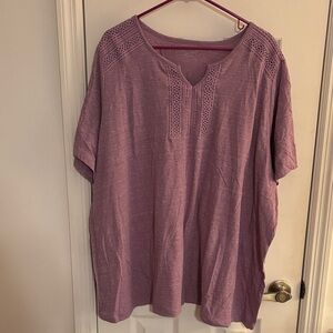 Catherines Purple Women's Top